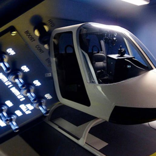 Hubschrauber-Simulator in Wien