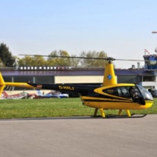 Hubschrauber fliegen Passau