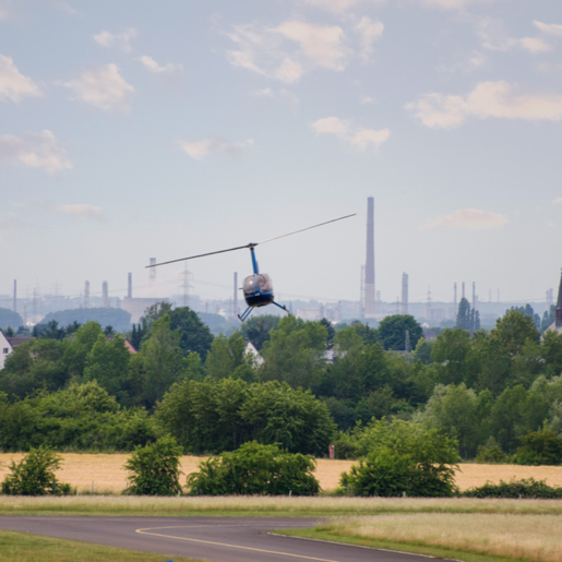 Hubschrauber fliegen Chemnitz