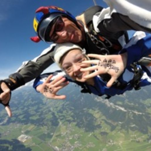 Fallschirm-Tandemsprung St. Johann Tirol