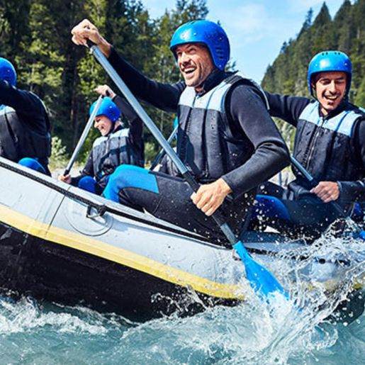 Rafting Tour in Schneizlreuth (1/2 Tag)